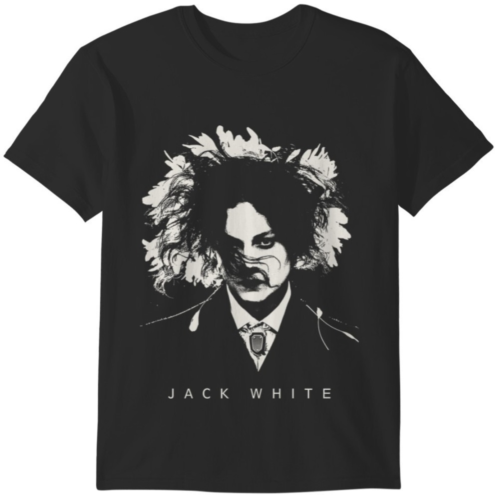 Jack White Rock Guitar Icon Indie Music Fan T-Shirt